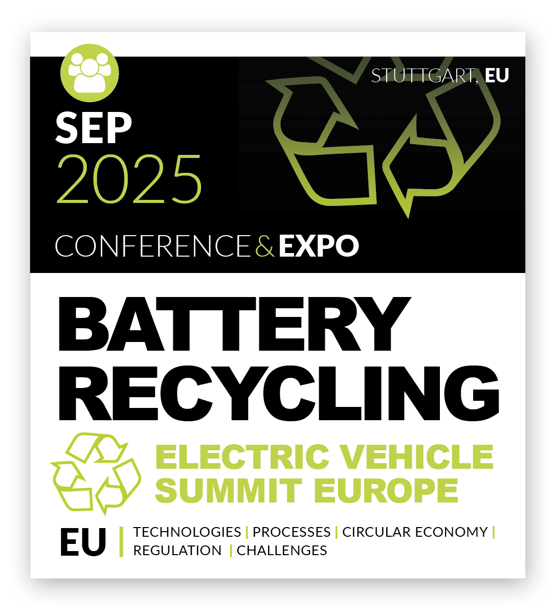 EV Battery Recycling Innovation Summit Europe WeAutomotive